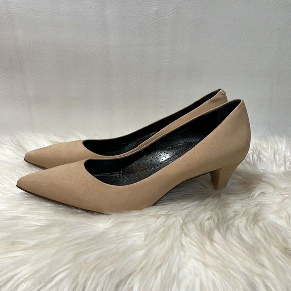 Marc Joseph New York Kitten Heel Pumps Size 9 Medium - Picture 2 of 5